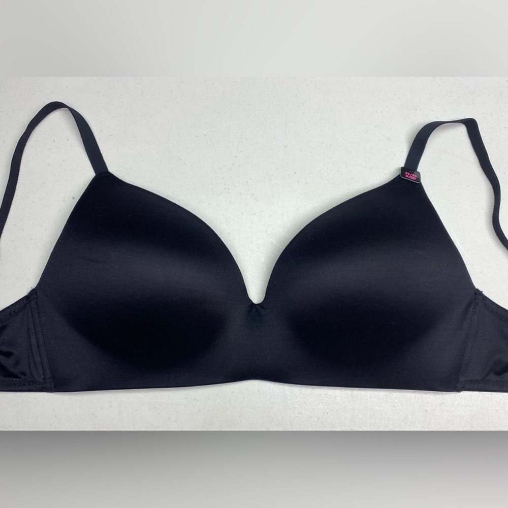 NWT LS BLK Wireless T-Shirt, 32/34 D/DD *P1009